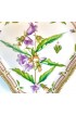 Home Tableware & Barware | 1990s Royal Copenhagen Flora Danica Triangular Bowl on Foot, Campanula Trachelium L. - CN85965