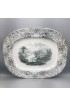 Home Tableware & Barware | Antique Black & White Geneva Chinoiserie Pattern Platter - LV13703