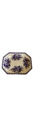 Home Tableware & Barware | Antique Blue and White Mulberry Pattern Transferware Platter - JY22575