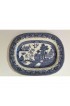 Home Tableware & Barware | Antique Buffalo Pottery Blue Willow Platter - MT29887