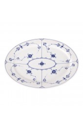 Home Tableware & Barware | Antique Royal Copenhagen Blue Fluted Plain 16 Serving Platter - OG41215
