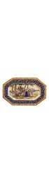 Home Tableware & Barware | Large 19th Century French Hand-Painted Ceramic Platter From Henriot Quimper - CG82681