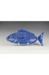 Home Tableware & Barware | Late 19th Century Bordallo Pinheiro Majolica Blue Fish Platter - DC32259