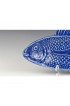 Home Tableware & Barware | Late 19th Century Bordallo Pinheiro Majolica Blue Fish Platter - DC32259