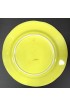 Home Tableware & Barware | Mid-Century Secla Yellow Cabbage Ware 13” Round Ceramic Platter - EM68687