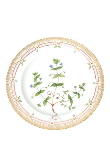 Home Tableware & Barware | Royal Copenhagen Flora Danica Dinner Plate Anagallis Coerulea Schrel #20/3549 - PF63488
