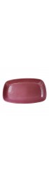 Home Tableware & Barware | Vintage Frankoma Cranberry Red Pottery Rectangular Serving Dish - QU49878