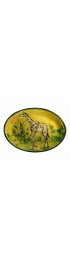 Home Tableware & Barware | Vintage Giraffe Design Terra Cotta Platter - PC53918
