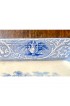 Home Tableware & Barware | 1850 English Flow Blue Ironstone Transferware Platter Medici - IO64372
