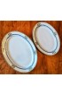 Home Tableware & Barware | 1950s Wheelock Peoria Floret Serving Platters - a Pair - BW63116