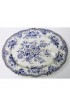 Home Tableware & Barware | 19th Century White and Blue Platter From Asiatic Pheasants, Signed - HS80076