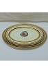 Home Tableware & Barware | Antique Neoclassical Edgewood China 22 Karat Gold Oval Serving Platters- Set of 2 - GS10956