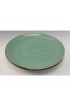 Home Tableware & Barware | Outstanding Studio Art Pottery Platter - Turquoise/Green Glaze Centerpiece - DT73985