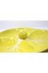 Home Tableware & Barware | Yellow Cabbage Leaf Divided Ceramic Platter - IZ99624