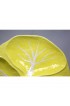 Home Tableware & Barware | Yellow Cabbage Leaf Divided Ceramic Platter - IZ99624
