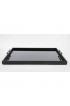 Home Tableware & Barware | Custom Woven Leather Mirrored Tray - AQ46287
