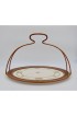 Home Tableware & Barware | Secessionist Tray or Platter With Detachable Handle and Copper Rim - FQ80587