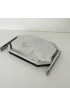 Home Tableware & Barware | Vintage Art Deco Multi-Tier Chrome Etched Folding Serving Tray - SD42977