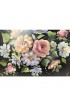 Home Tableware & Barware | Vintage French Toleware Tray Hand Painted Black With Roses Fred Austin - AH21721