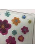 Home Tableware & Barware | Vintage Hand Blown Glass Tray With Hand Painted Flowers in Jewel Tone Colors - ET73870