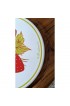 Home Tableware & Barware | Vintage Teak Serving Tray With Ceramic Center - BK04511