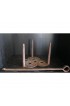 Home Tableware & Barware | Antique Rustic Iron Tripod Fireplace Tea Pot Trivet - DC01733