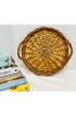 Home Tableware & Barware | Vintage Woven Wicker Trivet - TF27625