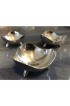 Home Tableware & Barware | 1950s Hans Jensen Danish Modern Silverplate Trinket Vide Poche Bowls- Set of 3 - RT62459