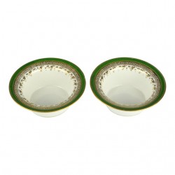 Home Tableware & Barware | Early 20th Century Jean Pouyat Limoges Porcelain Ramekin or Votive Holders- a Pair - SK98245