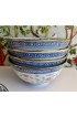 Home Tableware & Barware | Vintage Chinese Porcelain Blue & White Dragon Rice & Sauce Bowls - Set of 16 - XK62707