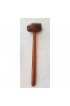 Home Tableware & Barware | Vintage Mahogany Wooden Nut Serving Bowl W Hammer - 2 Piece Set - IA16498