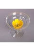 Home Tableware & Barware | 1950s Hand Painted Art Glass Tulip Floral Form Margarita Stemware - Set of 12 - EV18961