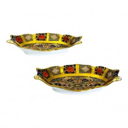 Home Tableware & Barware | Early 21st Century Royal Crown Derby Old Imari Serving Trays- a Pair - GL64315