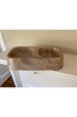 Home Tableware & Barware | Vintage Beige & Pink Cast Marble Sectioned Serving Bowl for Pet Dog Cat Food - GF54492