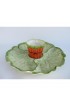 Home Tableware & Barware | Vintage C.1980s Fitz & Floyd Porcelain Ceramic Cabbage-Shaped Vegetable Dip Platter -2 Pieces - FO36708