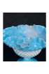 Home Tableware & Barware | Vintage Fenton Blue & White Slag Glass Ruffled Hobnail Compote Candy Dish - YL94405