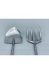 Home Tableware & Barware | 1990s Aluminum Garden Shovel and Pitchfork Salad Utensils - a Pair - IG82814