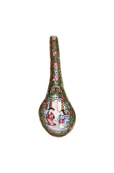 Home Tableware & Barware | Antique Chinese Famille Rose Spoon - UZ70111