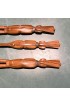 Home Tableware & Barware | Mid 20th Century Vintage African Hand Carved Solid Wood Salad Serving Utensils – Set of 3 - IQ01936
