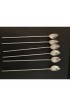 Home Tableware & Barware | Vintage Tiffany & Co. Sterling Silver Mint Julep Straw Spoons - Set of 6 - PL82732