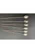 Home Tableware & Barware | Vintage Tiffany & Co. Sterling Silver Mint Julep Straw Spoons - Set of 6 - PL82732