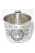 Home Tableware & Barware | 1920s Antique Sterling Silver Bunny Motto Youth Cup - JP86984