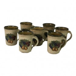 Home Tableware & Barware | 2000s Monroe Salt Works Coffee Mugs - Set of 7 - JQ70685