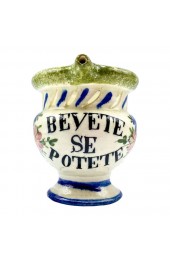 Home Tableware & Barware | Antique Bevete Se Potete Puzzle Mug - SG70575