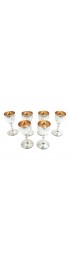 Home Tableware & Barware | Antique Sterling Silver Set Six Barware Drinking Cups - HX22064
