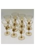 Home Tableware & Barware | Circa 1925 Venetian Blown Glass Goblets, Set of 10 - CJ92567