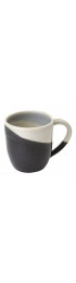 Home Tableware & Barware | Contemporary Handmade Gray and Charcoal Mug by FisheyeCeramics - SZ14494