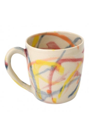 Home Tableware & Barware | Contemporary Handmade Multi Color “Spray Paint” Mug by Fisheye Ceramics - BK69692