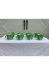Home Tableware & Barware | Dodie Thayer Lettuce Ware, 8 Cups & Saucers - JA80099