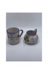 Home Tableware & Barware | Early 21st Century Italian Firenze Ceramic Hand-Painted Creamer & Cup- 2 Pieces - BC32488